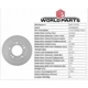 Purchase Top-Quality Disque de frein à disque avant par WORLDPARTS - WS1-331232 pa13