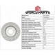 Purchase Top-Quality Disque de frein à disque avant par WORLDPARTS - WS1-634365 pa7