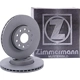 Purchase Top-Quality Front Disc Brake Rotor (Pack of 2) by ZIMMERMANN - 150.1269.20 pa7