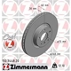 Purchase Top-Quality Front Disc Brake Rotor by ZIMMERMANN - 150.3448.20 pa7