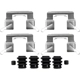 Purchase Top-Quality BECK/ARNLEY - 084-2213 - Front Disc Hardware Kit pa4