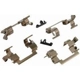 Purchase Top-Quality Front Disc Hardware Kit by CARLSON - 13350 pa1