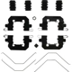Purchase Top-Quality Front Disc Hardware Kit by CARLSON - 13605Q pa2