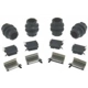 Purchase Top-Quality Front Disc Hardware Kit by CARLSON - H5774Q pa7