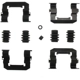 Purchase Top-Quality Front Disc Hardware Kit by CARLSON - H5814Q pa5