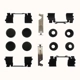 Purchase Top-Quality Front Disc Hardware Kit by CARLSON - H5883Q pa2