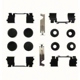 Purchase Top-Quality Front Disc Hardware Kit by CARLSON - H5883Q pa3