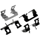 Purchase Top-Quality Front Disc Hardware Kit by CARLSON - P1092 pa1