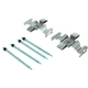 Purchase Top-Quality Front Disc Hardware Kit by CENTRIC PARTS - 117.35053 pa1