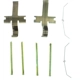 Purchase Top-Quality Front Disc Hardware Kit by CENTRIC PARTS - 117.44034 pa1