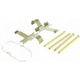 Purchase Top-Quality Front Disc Hardware Kit by CENTRIC PARTS - 117.44034 pa4