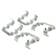 Purchase Top-Quality Front Disc Hardware Kit by CENTRIC PARTS - 117.50008 pa1