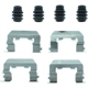 Purchase Top-Quality Front Disc Hardware Kit by CENTRIC PARTS - 117.62061 pa2