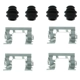 Purchase Top-Quality Front Disc Hardware Kit by CENTRIC PARTS - 117.66023 pa1