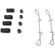 Purchase Top-Quality Front Disc Hardware Kit by CENTRIC PARTS - 117.67003 pa2