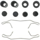 Purchase Top-Quality Front Disc Hardware Kit by CENTRIC PARTS - 117.90001 pa1