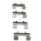 Purchase Top-Quality Front Disc Hardware Kit by CENTRIC PARTS - 117.91015 pa2