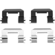 Purchase Top-Quality Front Disc Hardware Kit by DYNAMIC FRICTION COMPANY - 340-03029 pa2