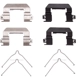 Purchase Top-Quality Front Disc Hardware Kit by DYNAMIC FRICTION COMPANY - 340-03043 pa2