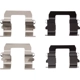 Purchase Top-Quality Front Disc Hardware Kit by DYNAMIC FRICTION COMPANY - 340-13008 pa1