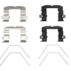 Purchase Top-Quality DYNAMIC FRICTION COMPANY - 340-21030 - Disc Brake Hardware Kit pa2