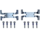 Purchase Top-Quality DYNAMIC FRICTION COMPANY - 340-26005 - Front Disc Hardware Kit pa2