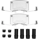 Purchase Top-Quality Front Disc Hardware Kit by DYNAMIC FRICTION COMPANY - 340-31022 pa2