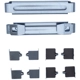 Purchase Top-Quality Front Disc Hardware Kit by DYNAMIC FRICTION COMPANY - 340-31046 pa2