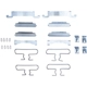 Purchase Top-Quality Front Disc Hardware Kit by DYNAMIC FRICTION COMPANY - 340-40004 pa2