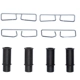 Purchase Top-Quality Front Disc Hardware Kit by DYNAMIC FRICTION COMPANY - 340-42001 pa3