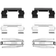 Purchase Top-Quality Front Disc Hardware Kit by DYNAMIC FRICTION COMPANY - 340-47024 pa3