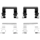 Purchase Top-Quality Front Disc Hardware Kit by DYNAMIC FRICTION COMPANY - 340-47031 pa1