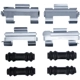 Purchase Top-Quality DYNAMIC FRICTION COMPANY - 340-47062 - Disc Brake Hardware Kit pa1
