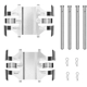 Purchase Top-Quality Front Disc Hardware Kit by DYNAMIC FRICTION COMPANY - 340-48005 pa3