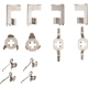 Purchase Top-Quality DYNAMIC FRICTION COMPANY - 340-50000 - Front Disc Hardware Kit pa1