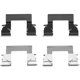 Purchase Top-Quality DYNAMIC FRICTION COMPANY - 340-52011 - Disc Brake Hardware Kit pa1