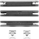 Purchase Top-Quality Front Disc Hardware Kit by DYNAMIC FRICTION COMPANY - 340-54014 pa1