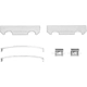 Purchase Top-Quality Front Disc Hardware Kit by DYNAMIC FRICTION COMPANY - 340-54034 pa2