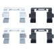 Purchase Top-Quality Front Disc Hardware Kit by DYNAMIC FRICTION COMPANY - 340-54048 pa3