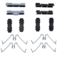 Purchase Top-Quality Front Disc Hardware Kit by DYNAMIC FRICTION COMPANY - 340-54052 pa2