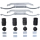 Purchase Top-Quality Front Disc Hardware Kit by DYNAMIC FRICTION COMPANY - 340-54058 pa2