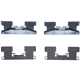 Purchase Top-Quality Front Disc Hardware Kit by DYNAMIC FRICTION COMPANY - 340-59001 pa2