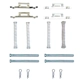Purchase Top-Quality Front Disc Hardware Kit by DYNAMIC FRICTION COMPANY - 340-59050 pa2