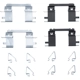 Purchase Top-Quality Front Disc Hardware Kit by DYNAMIC FRICTION COMPANY - 340-59054 pa3