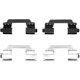 Purchase Top-Quality Front Disc Hardware Kit by DYNAMIC FRICTION COMPANY - 340-63041 pa2