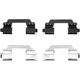 Purchase Top-Quality Front Disc Hardware Kit by DYNAMIC FRICTION COMPANY - 340-63041 pa3