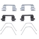 Purchase Top-Quality Front Disc Hardware Kit by DYNAMIC FRICTION COMPANY - 340-67037 pa2