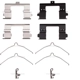 Purchase Top-Quality Front Disc Hardware Kit by DYNAMIC FRICTION COMPANY - 340-67038 pa1