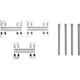 Purchase Top-Quality DYNAMIC FRICTION COMPANY - 340-73003 - Disc Brake Hardware Kit pa2