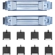 Purchase Top-Quality Front Disc Hardware Kit by DYNAMIC FRICTION COMPANY - 340-73014 pa3